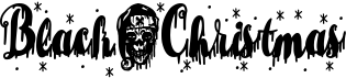 preview image of the Black Christmas font