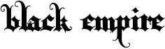 preview image of the Black Empire font