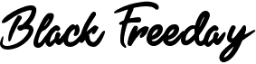 preview image of the Black Freeday font