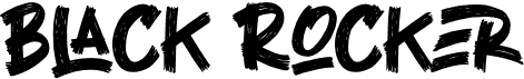 preview image of the Black Rocker font
