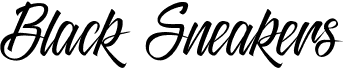 preview image of the Black Sneakers font