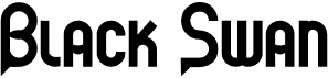 preview image of the Black Swan font