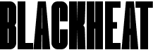 preview image of the Blackheat font
