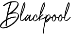 preview image of the Blackpool font