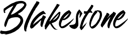 preview image of the Blakestone font
