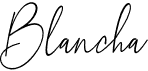 preview image of the Blancha font