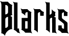 preview image of the Blarks font