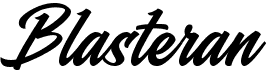 preview image of the Blasteran font