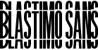 preview image of the Blastimo Sans font