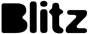 preview image of the Blitz font