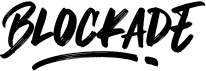 preview image of the Blockade font