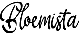 preview image of the Bloemista font