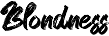 preview image of the Blondness font