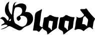 preview image of the Blood font