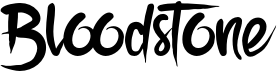preview image of the Bloodstone font