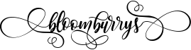 preview image of the Bloomburrys font