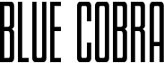 preview image of the Blue Cobra font