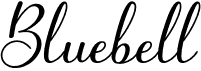 preview image of the Bluebell font