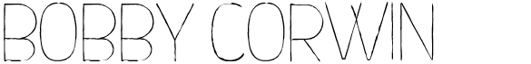 preview image of the Bobby Corwin font