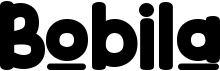 preview image of the Bobila font