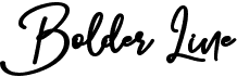preview image of the Bolder Line font