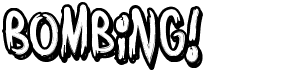 preview image of the Bombing font