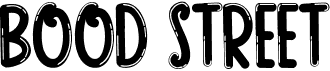 preview image of the Bood Street font