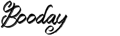 preview image of the Booday font