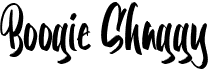 preview image of the Boogie Shaggy font