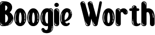 preview image of the Boogie Worth font
