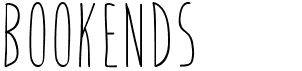 preview image of the Bookends font