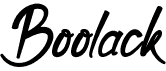 preview image of the Boolack font