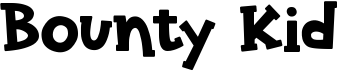 preview image of the Bounty Kid font