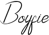 preview image of the Boyfie font