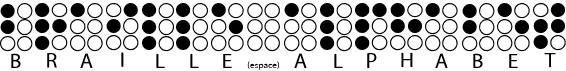 preview image of the Braille Alphabet font