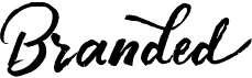 preview image of the Branded font