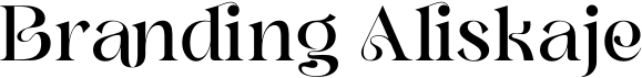 preview image of the Branding Aliskaje font