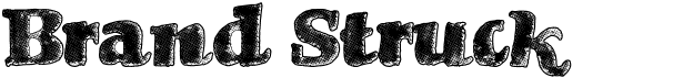 preview image of the Brand Struck font