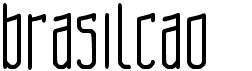 preview image of the Brasilcao font