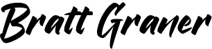 preview image of the Bratt Graner font