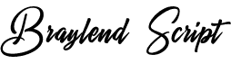 preview image of the Braylend Script font