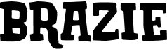 preview image of the Brazie font