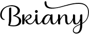 preview image of the Briany font