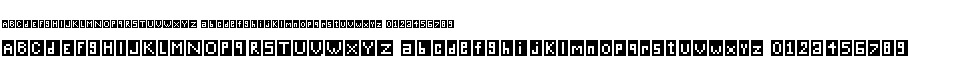 preview image of the Brick font