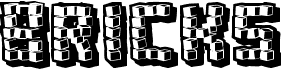preview image of the Bricks font