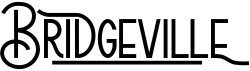 preview image of the Bridgeville font