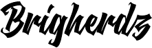 preview image of the Brigherdz font