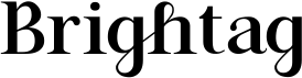 preview image of the Brightag font