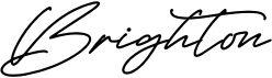 preview image of the Brighton font