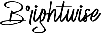 preview image of the Brightwise font